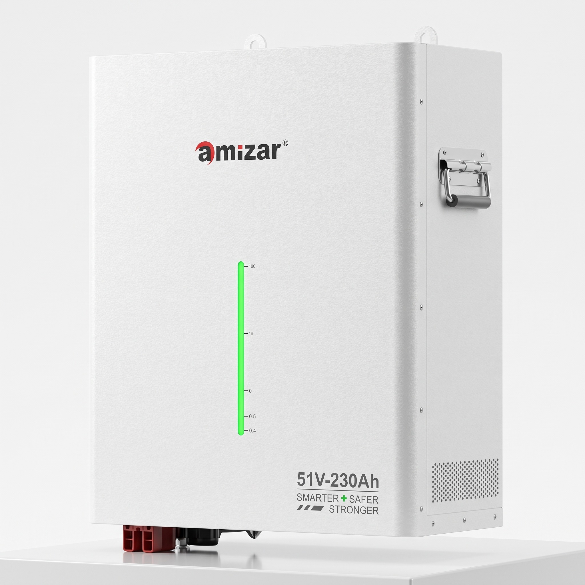 Amizar 51.2V 230Ah 11.77kWh LiFePO4 Lithium Solar Battery